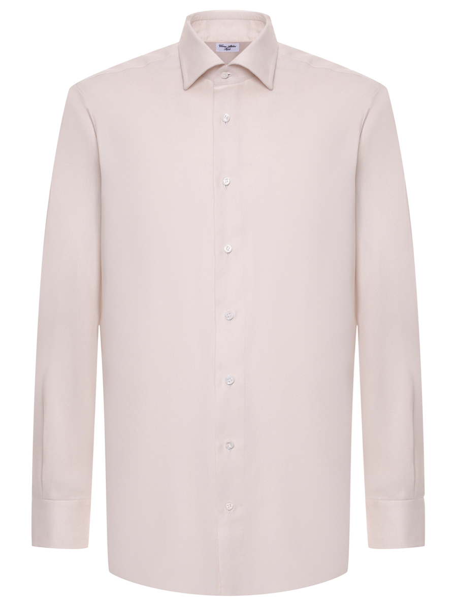 Рубашка Regular Fit из лиоцелла и хлопка CESARE ATTOLINI