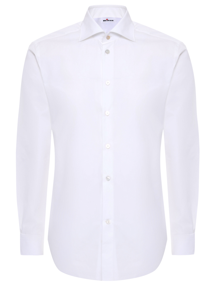 Рубашка Slim Fit хлопковая KITON