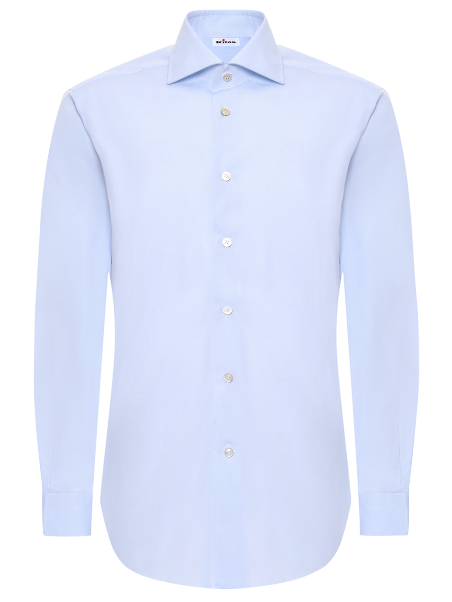 Рубашка Slim Fit хлопковая KITON