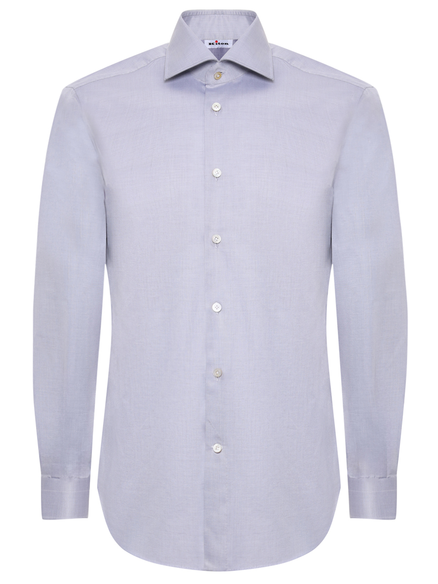 Рубашка Slim Fit хлопковая KITON