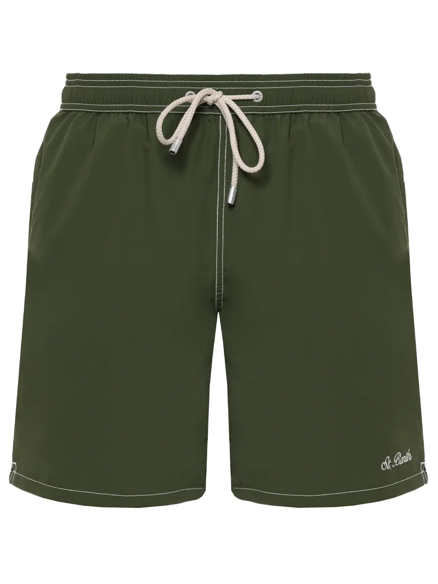 Шорты плавательные MC2 SAINT BARTH PATMOS - SB 52 EMB Зеленый 