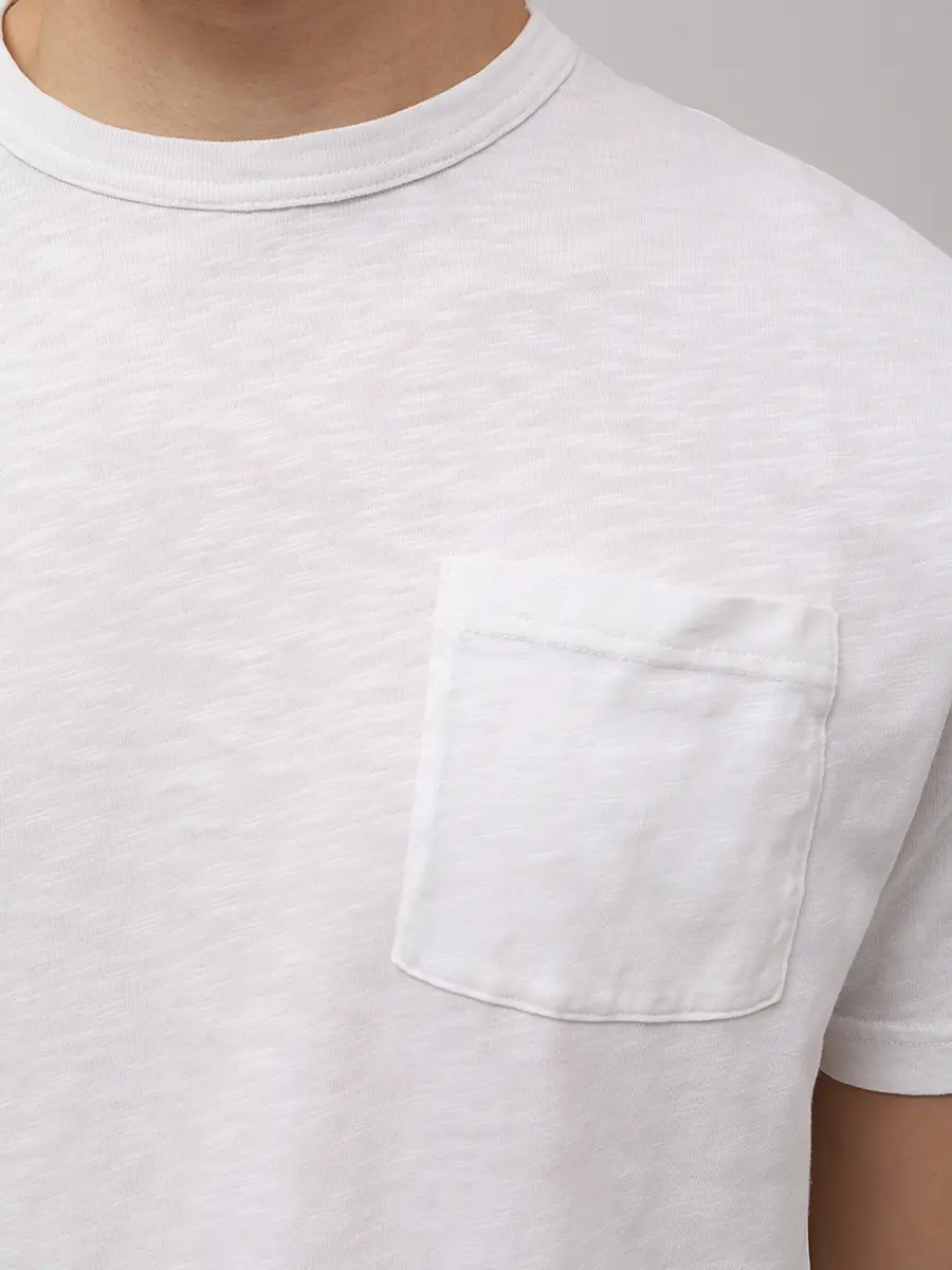 Футболка хлопковая MC2 SAINT BARTH PRESIDENT - 01N WHITE Белый  Фото 5