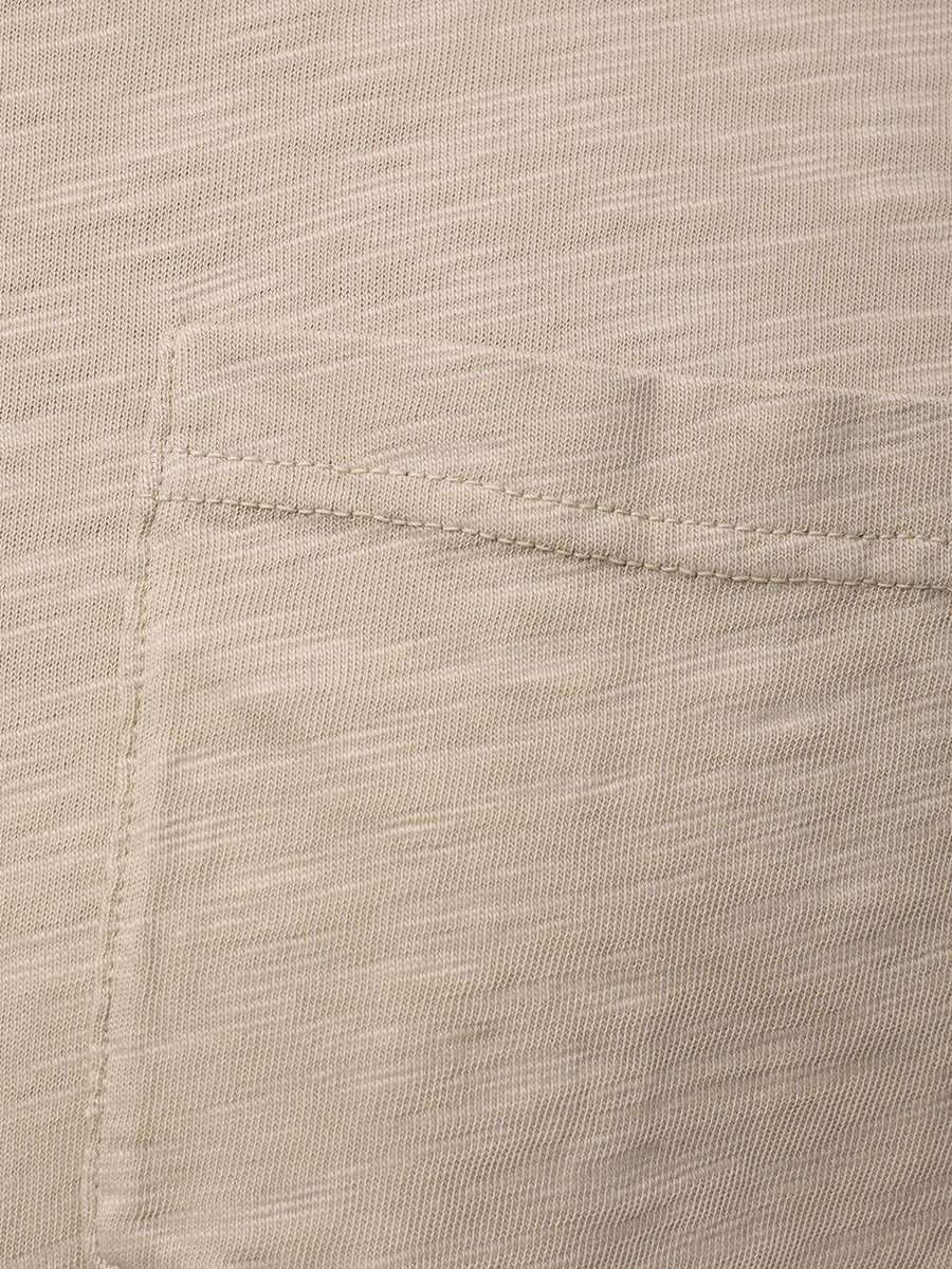 Футболка хлопковая MC2 SAINT BARTH PRESIDENT - 10H GRAIN Бежевый  Фото 6