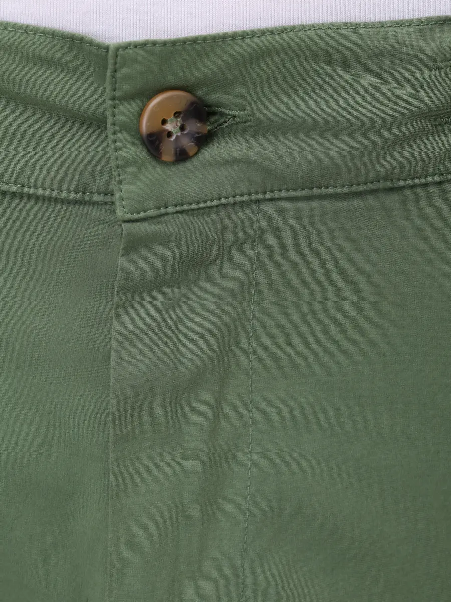 Брюки хлопковые MC2 SAINT BARTH CALAIS - COTTON 52 MILITARY Зеленый  Фото 6