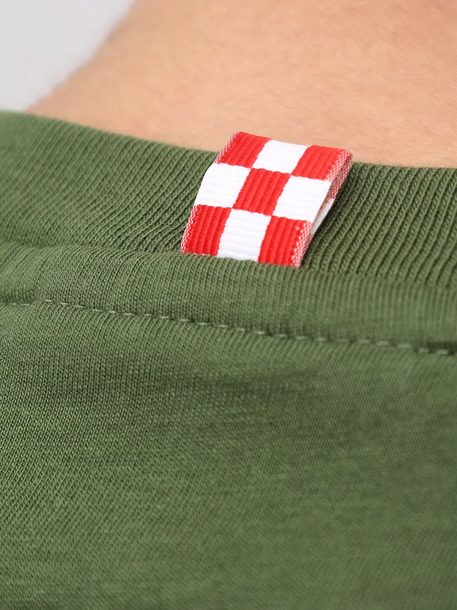 Футболка хлопковая MC2 SAINT BARTH PORTOFINO - SAVE TEQUILA DRINK 52 EMB Зеленый  Фото 6