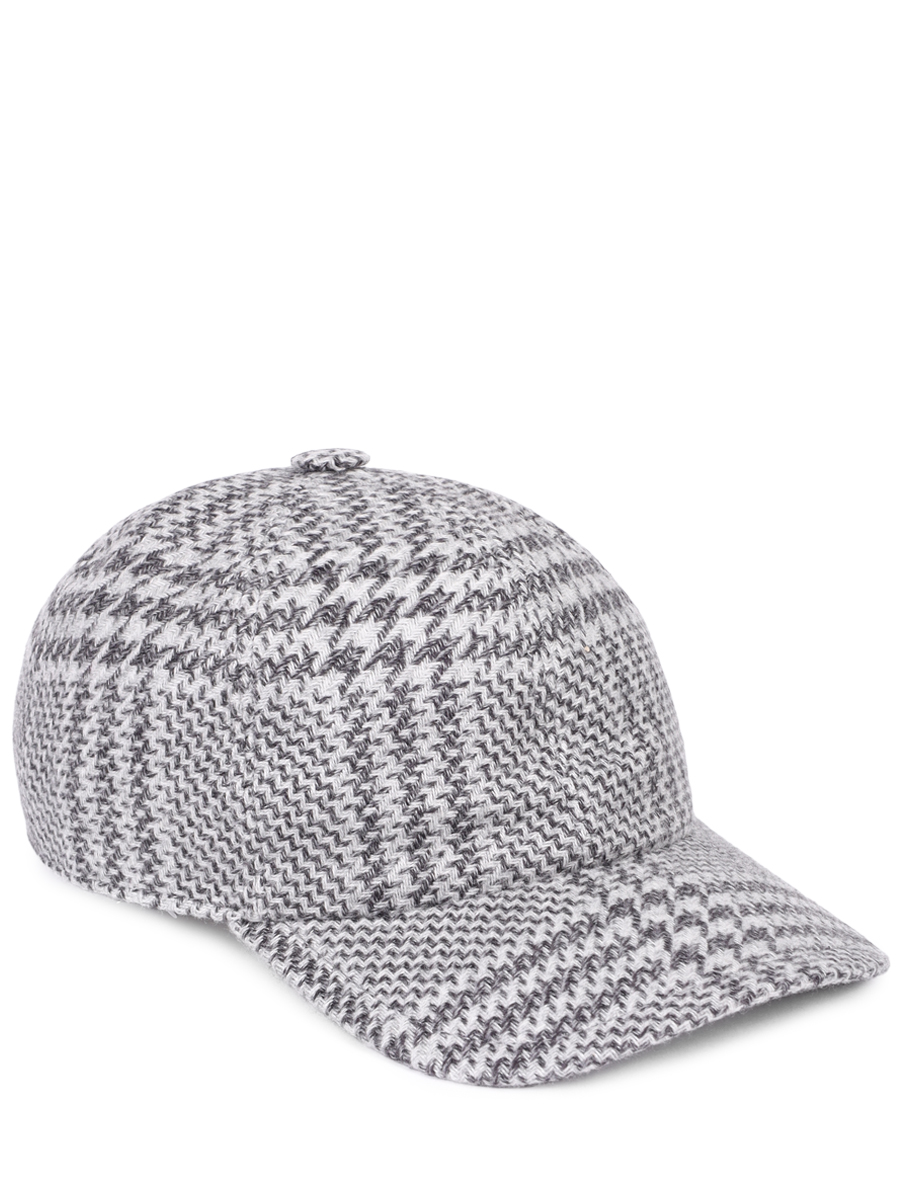 Бейсболка из шелка и кашемира KITON D60785K0549B06001 Серый 