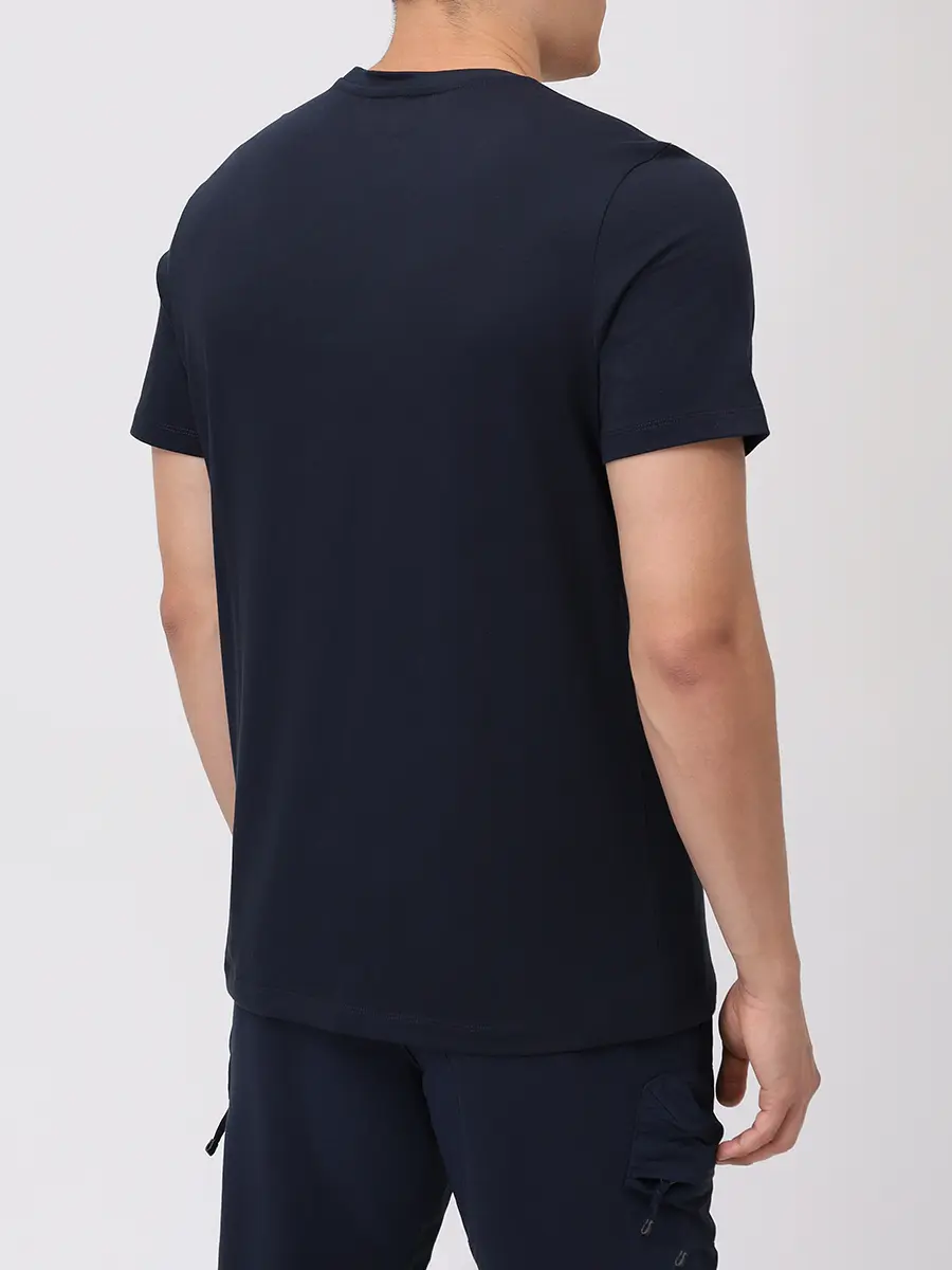 

Футболка хлопковая, Синий, 25WMPMTSEY29/0316