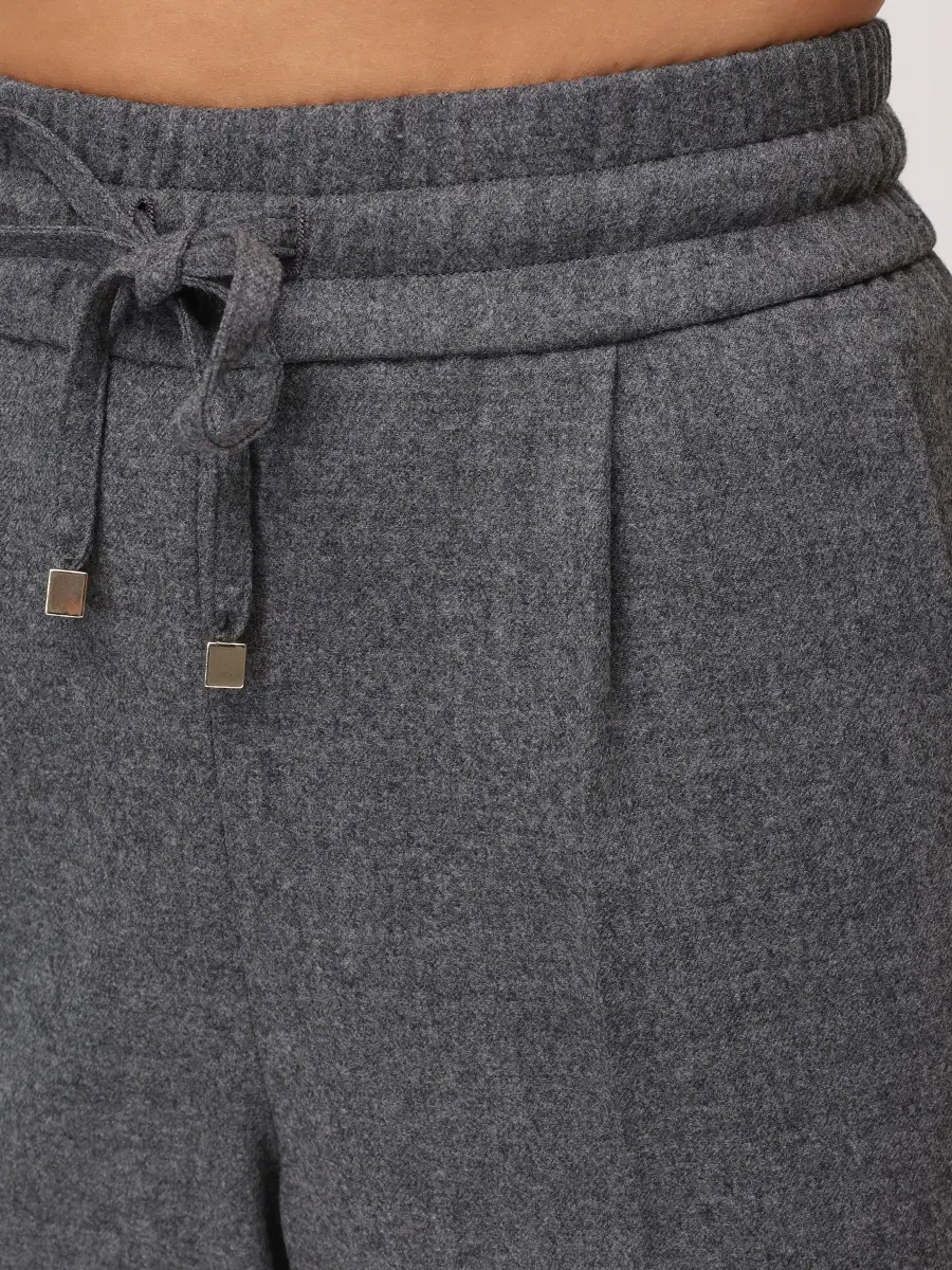 Брюки шерстяные KITON D37102K0559G02000 Серый  Фото 5