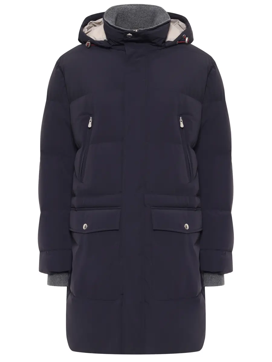 

Пуховик стеганый, Синий, MM4911827 CFV83 Темно-