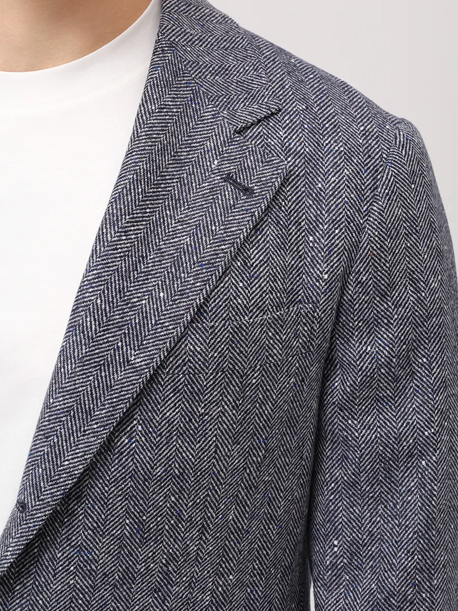 Костюм шерстяной BRUNELLO CUCINELLI MV417LDWH C1020 Синий  Фото 5