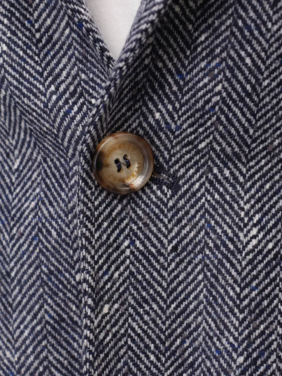 Костюм шерстяной BRUNELLO CUCINELLI MV417LDWH C1020 Синий  Фото 6