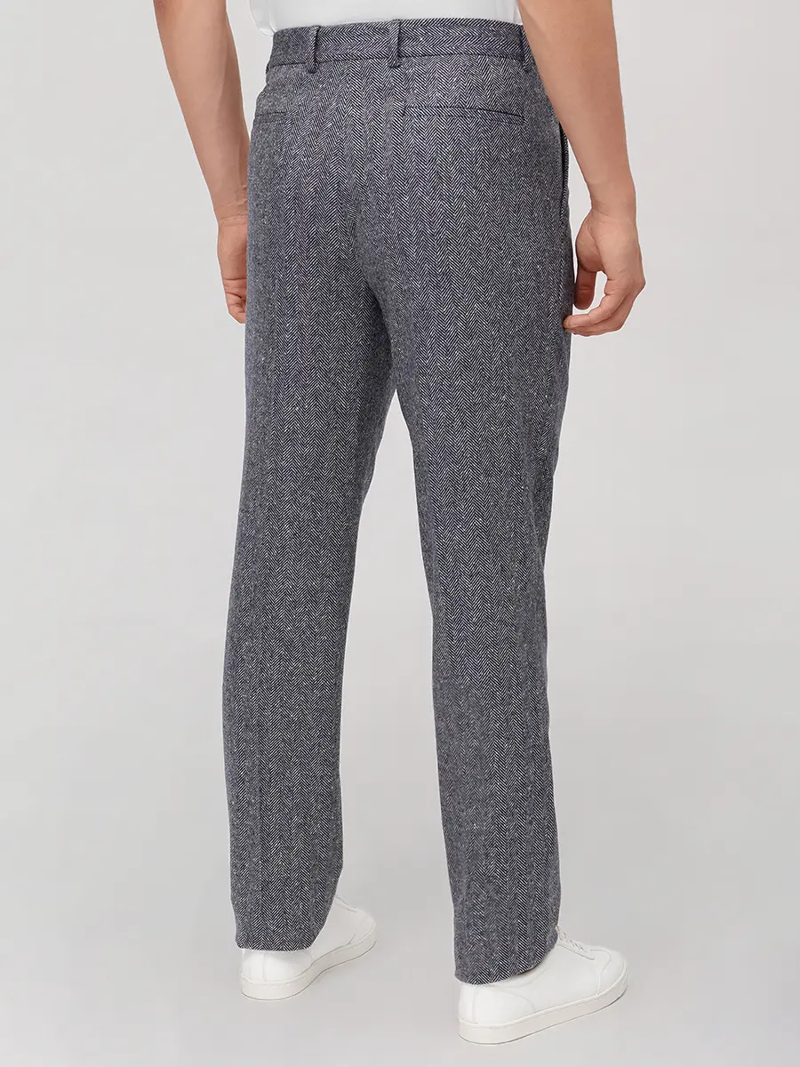 Костюм шерстяной BRUNELLO CUCINELLI MV417LDWH C1020 Синий  Фото 7