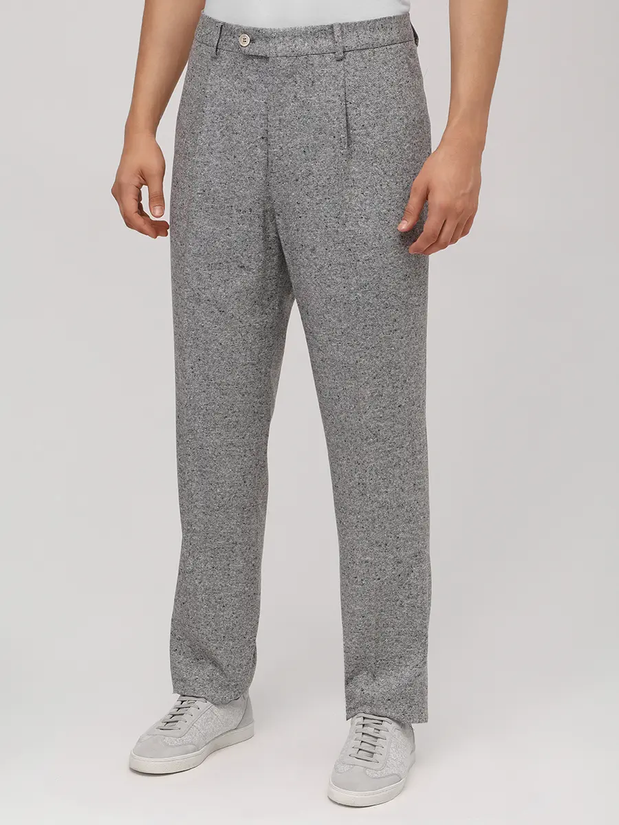 Костюм шерстяной BRUNELLO CUCINELLI MV418LDBH2 C251 Серый  Фото 8