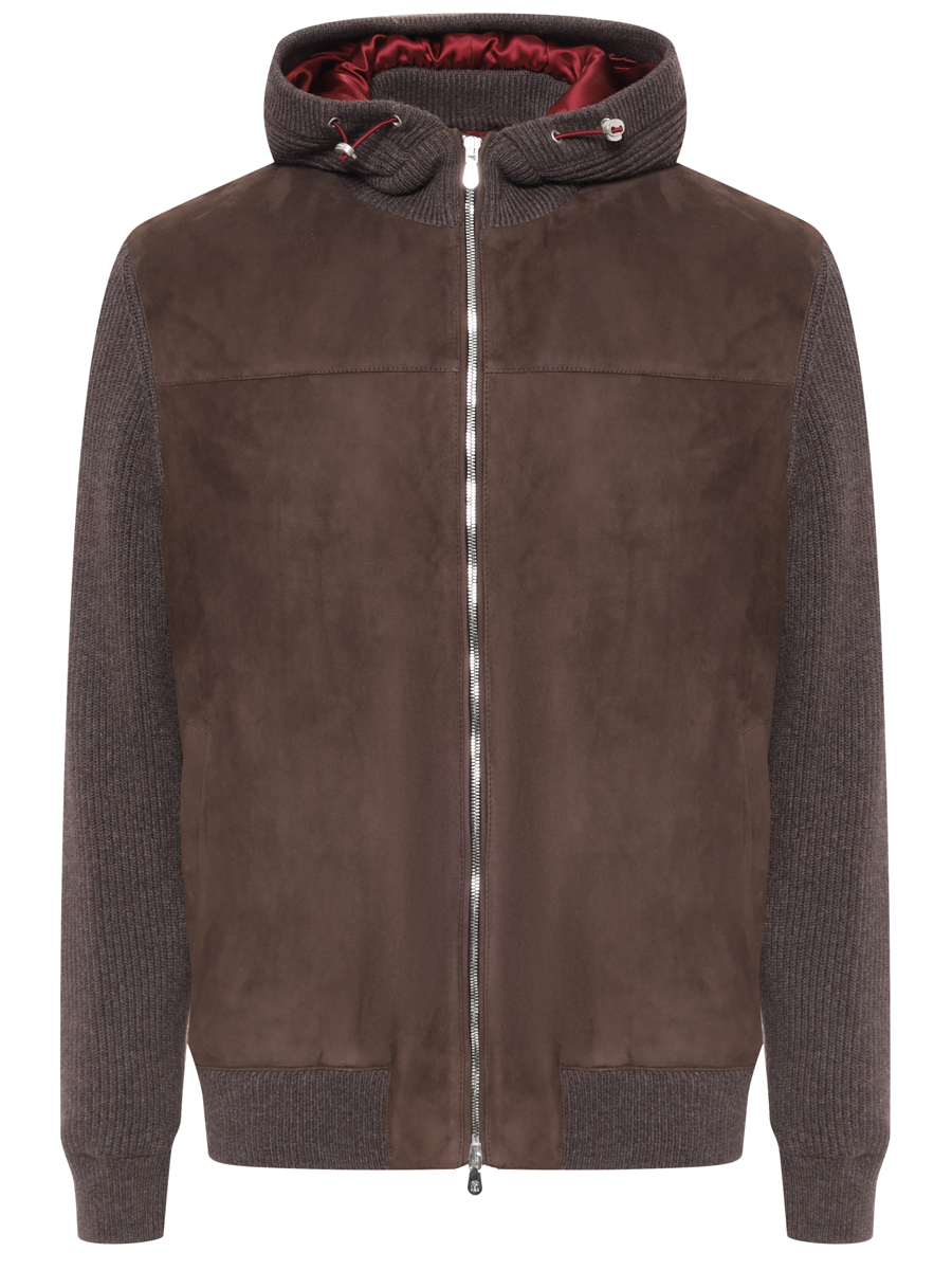 Куртка комбинированная BRUNELLO CUCINELLI