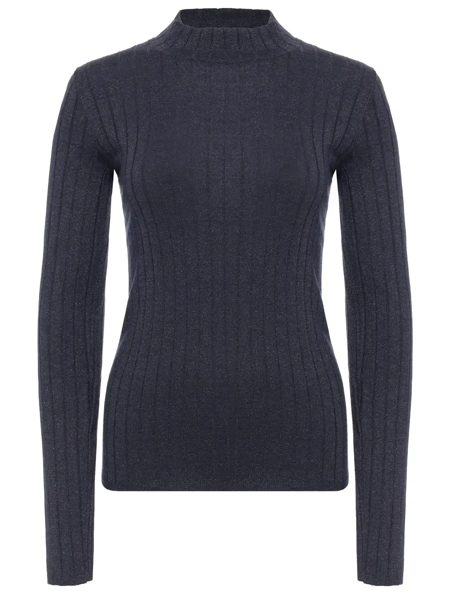 

Водолазка из кашемира и шелка, Синий, M41862204P C7186 Темно-