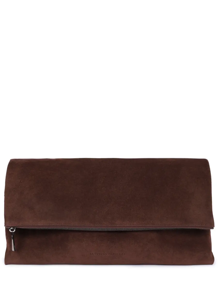 Сумка замшевая BRUNELLO CUCINELLI MBDLD2748P C4181 Бордовый 