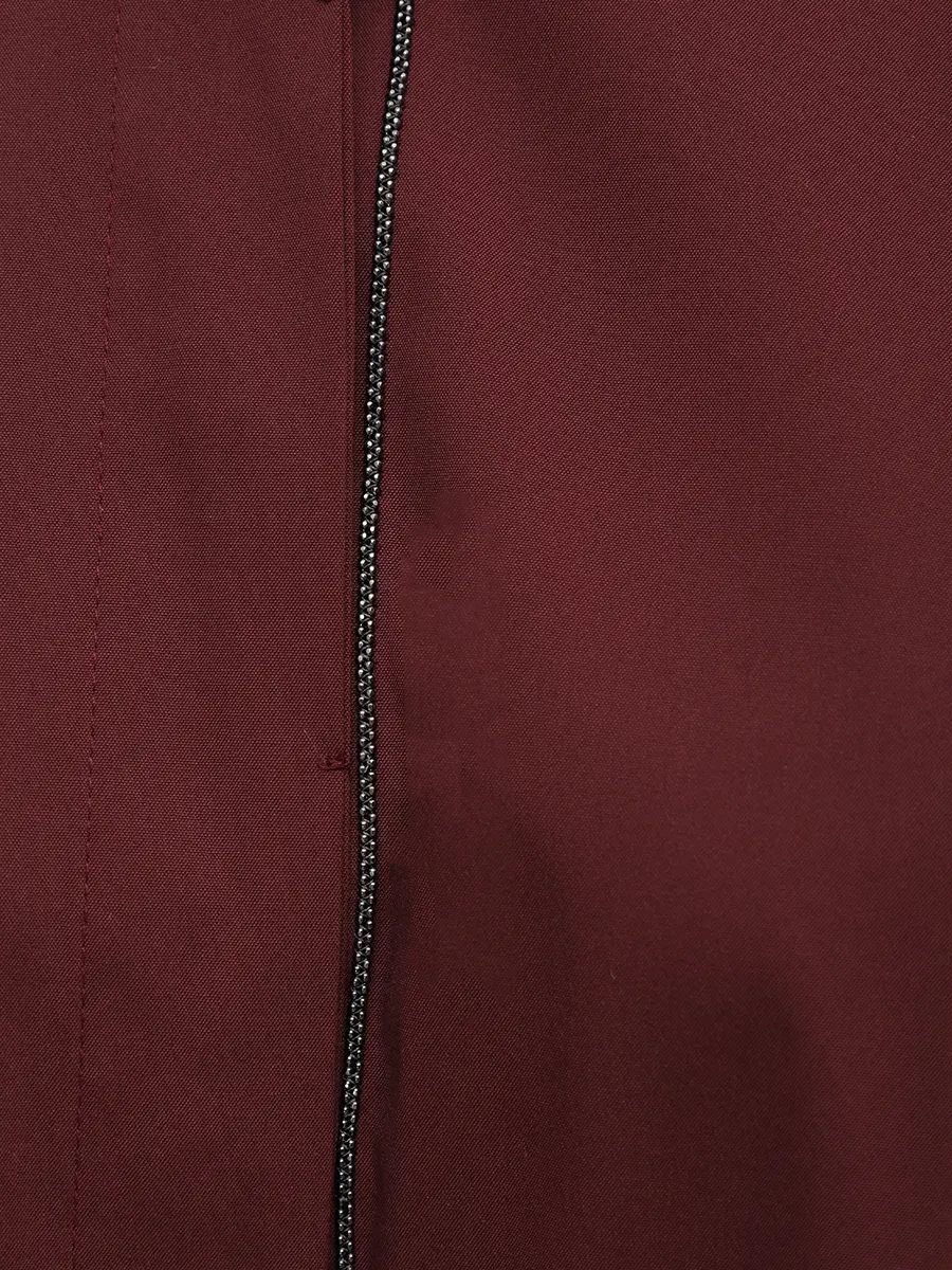 Рубашка хлопковая BRUNELLO CUCINELLI MP091MA636 C4242 Бордовый  Фото 6