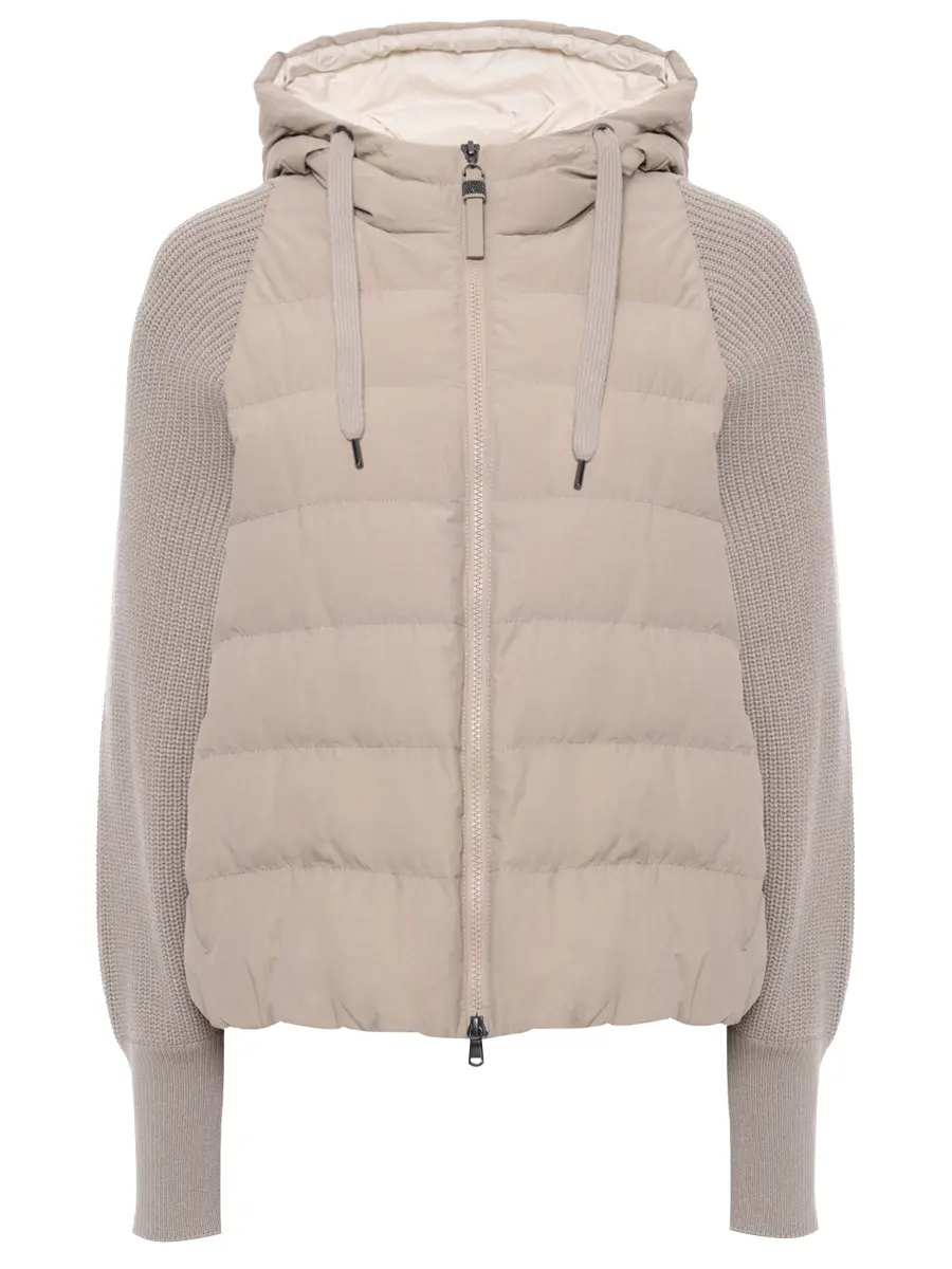 

Куртка комбинированная, Бежевый, MD5997699P C9123