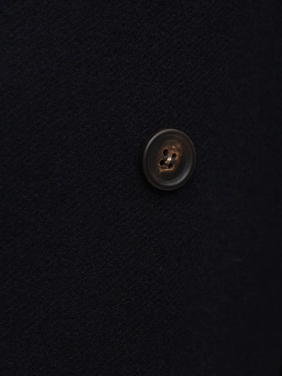 Пальто шерстяное BRUNELLO CUCINELLI MD5919894P C102 Синий  Фото 6