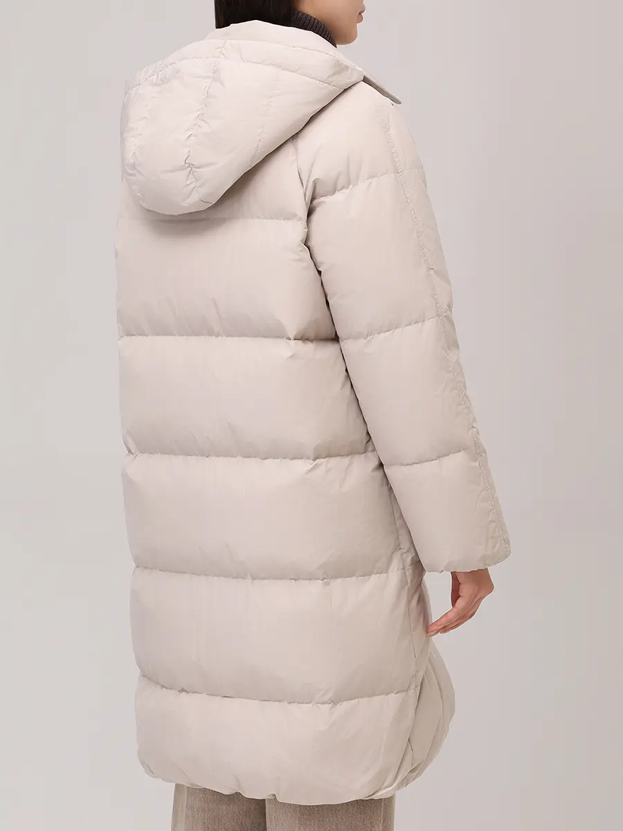 Пуховик стеганый BRUNELLO CUCINELLI MG5019946 C7958 Серый  Фото 3