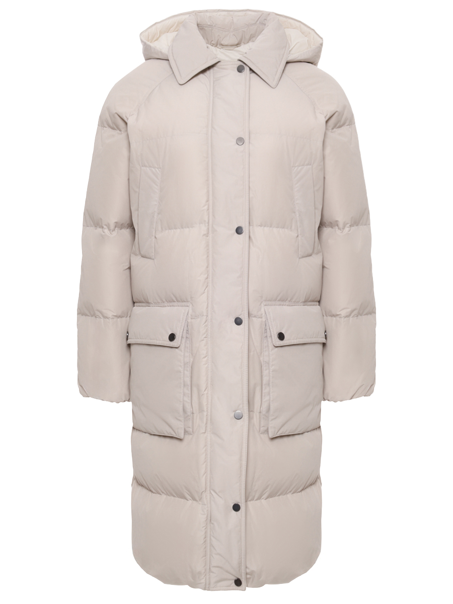 Пуховик стеганый BRUNELLO CUCINELLI MG5019946 C7958 Серый 