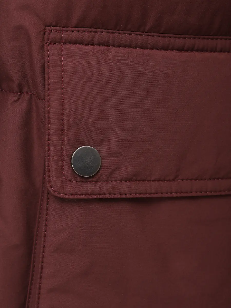 Пуховик стеганый BRUNELLO CUCINELLI MG5019946 CFS36 Бордовый  Фото 6