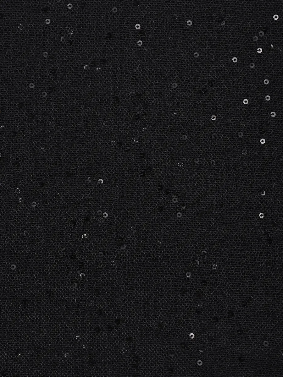 Шарф из кашемира и шелка BRUNELLO CUCINELLI MSCDVSW03 C101 Черный  Фото 3