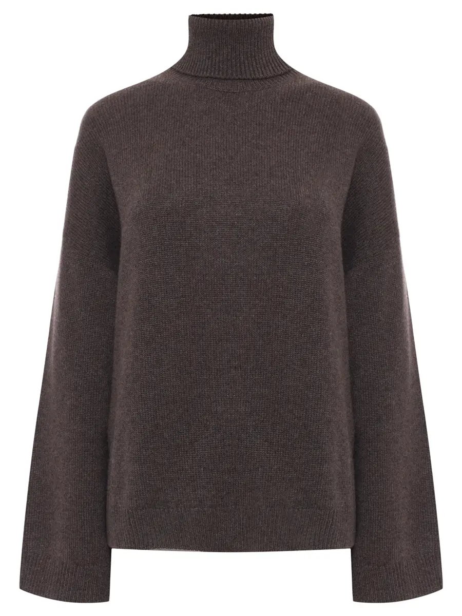 Свитер кашемировый BRUNELLO CUCINELLI M12501703 C2559 Коричневый 