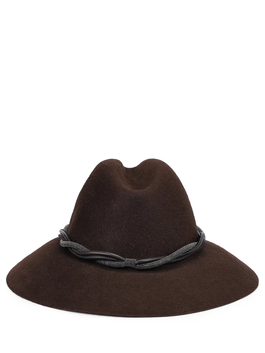 Шляпа фетровая BRUNELLO CUCINELLI MCAP90031 CKM22  Фото 2