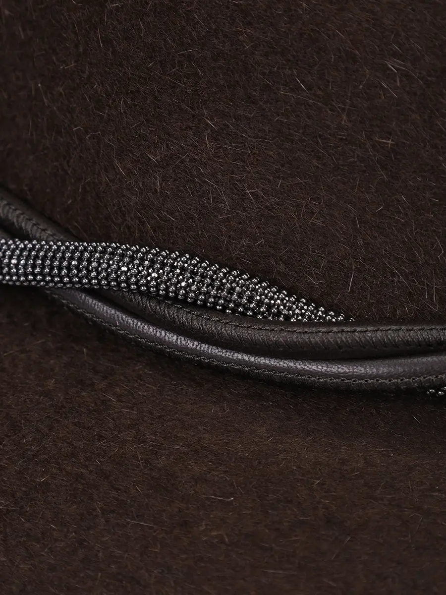 Шляпа фетровая BRUNELLO CUCINELLI MCAP90031 CKM22  Фото 3