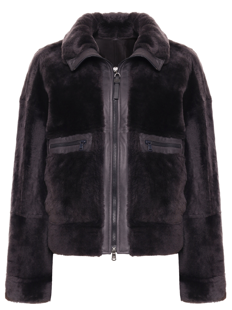 Дубленка из овчины BRUNELLO CUCINELLI