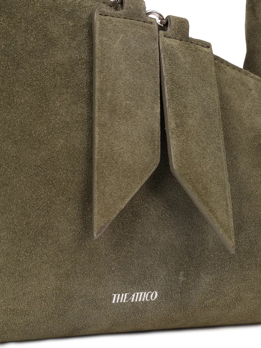 Сумка замшевая THEATTICO 251WAH00042 - LBT007AA - 828 Хаки  Фото 5