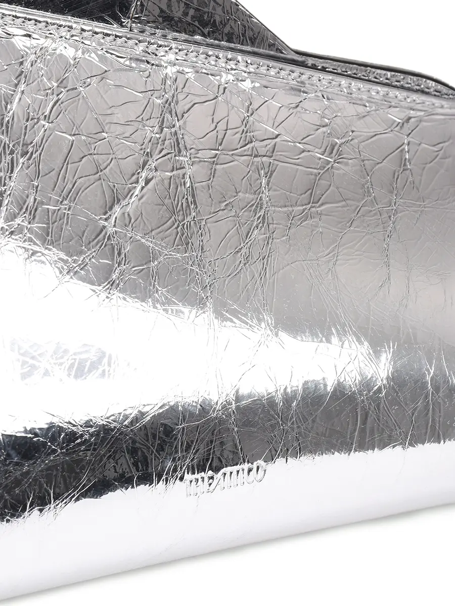 Клатч кожаный THEATTICO 241WAH00001 - LBT070AA - 002 Серебряный  Фото 5