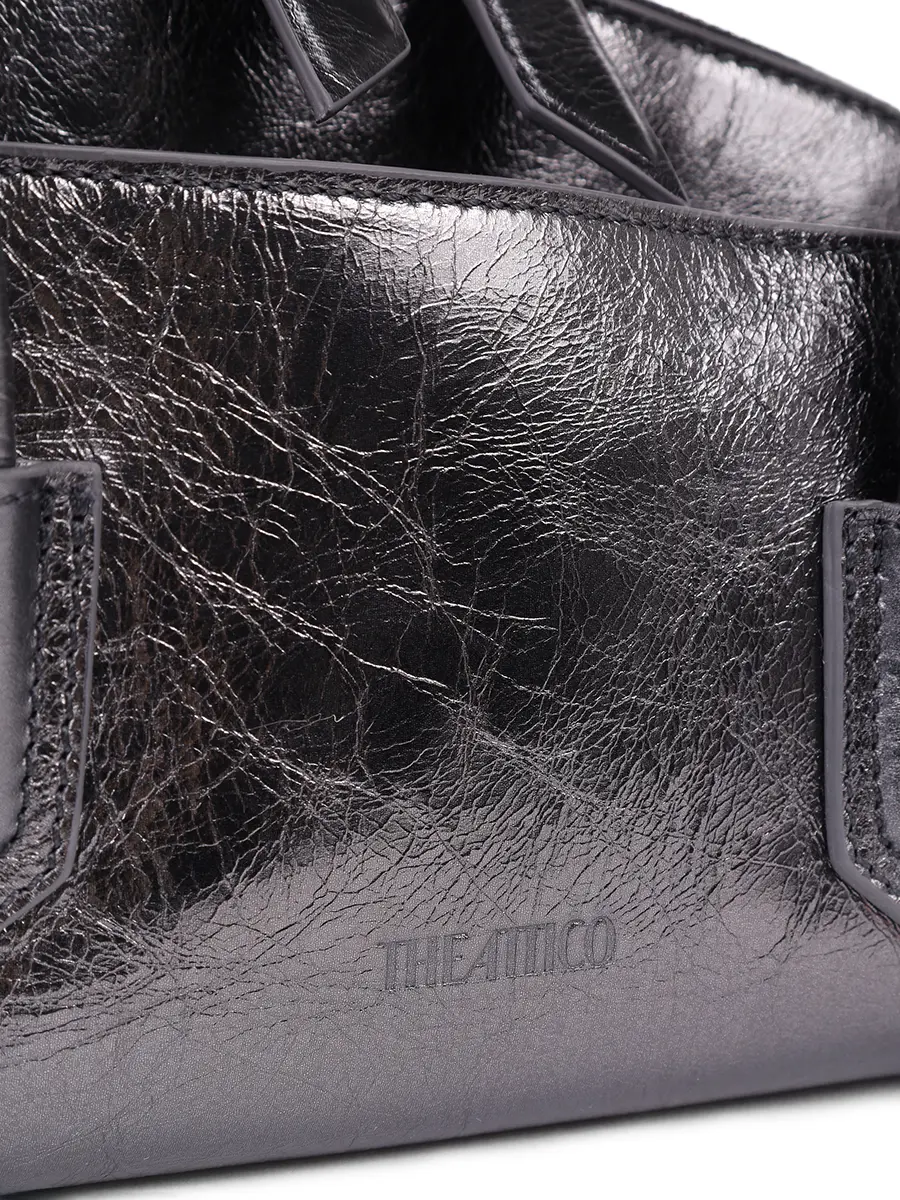 Сумка кожаная THEATTICO 251WAH00058 - LBT070AA - 233 Серый  Фото 5