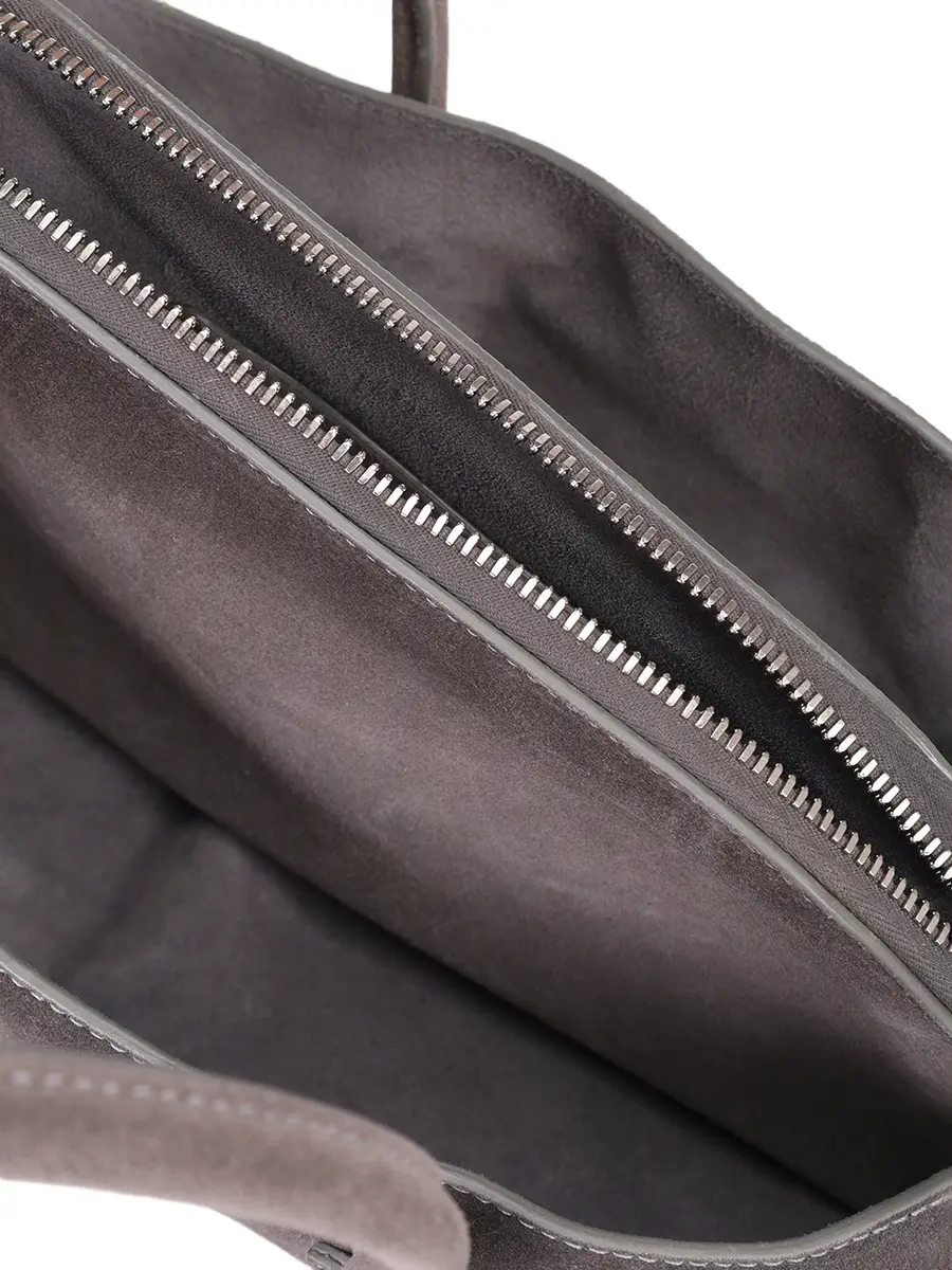 Сумка замшевая THEATTICO 251WAH00058 - LBT108AA - 084 Серый  Фото 4