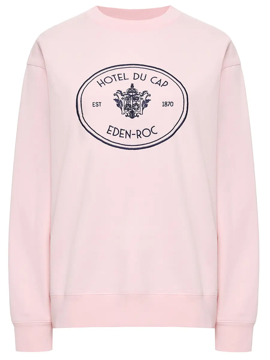 Толстовка хлопковая SPORTY & RICH ST07160621P14 Розовый 