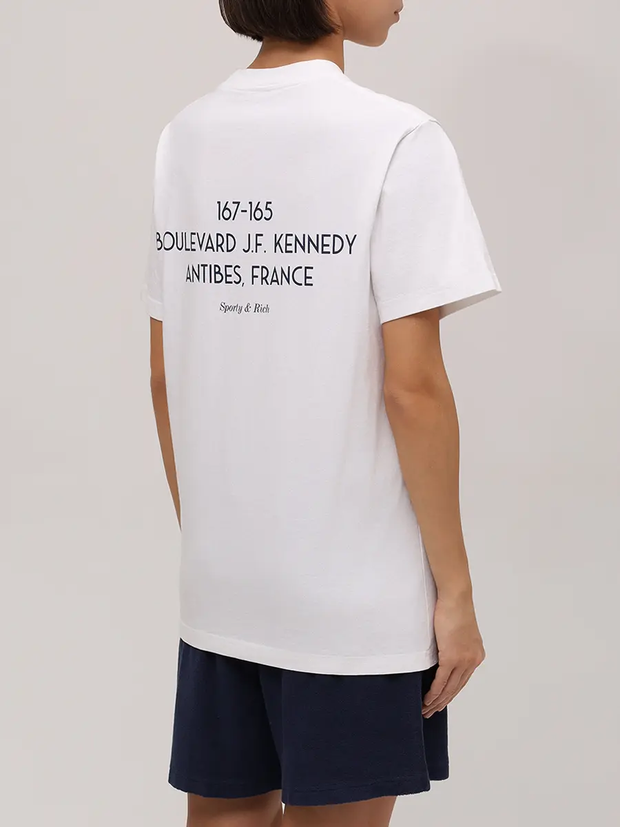 

Футболка хлопковая, Белый, TO043501621WH01/48