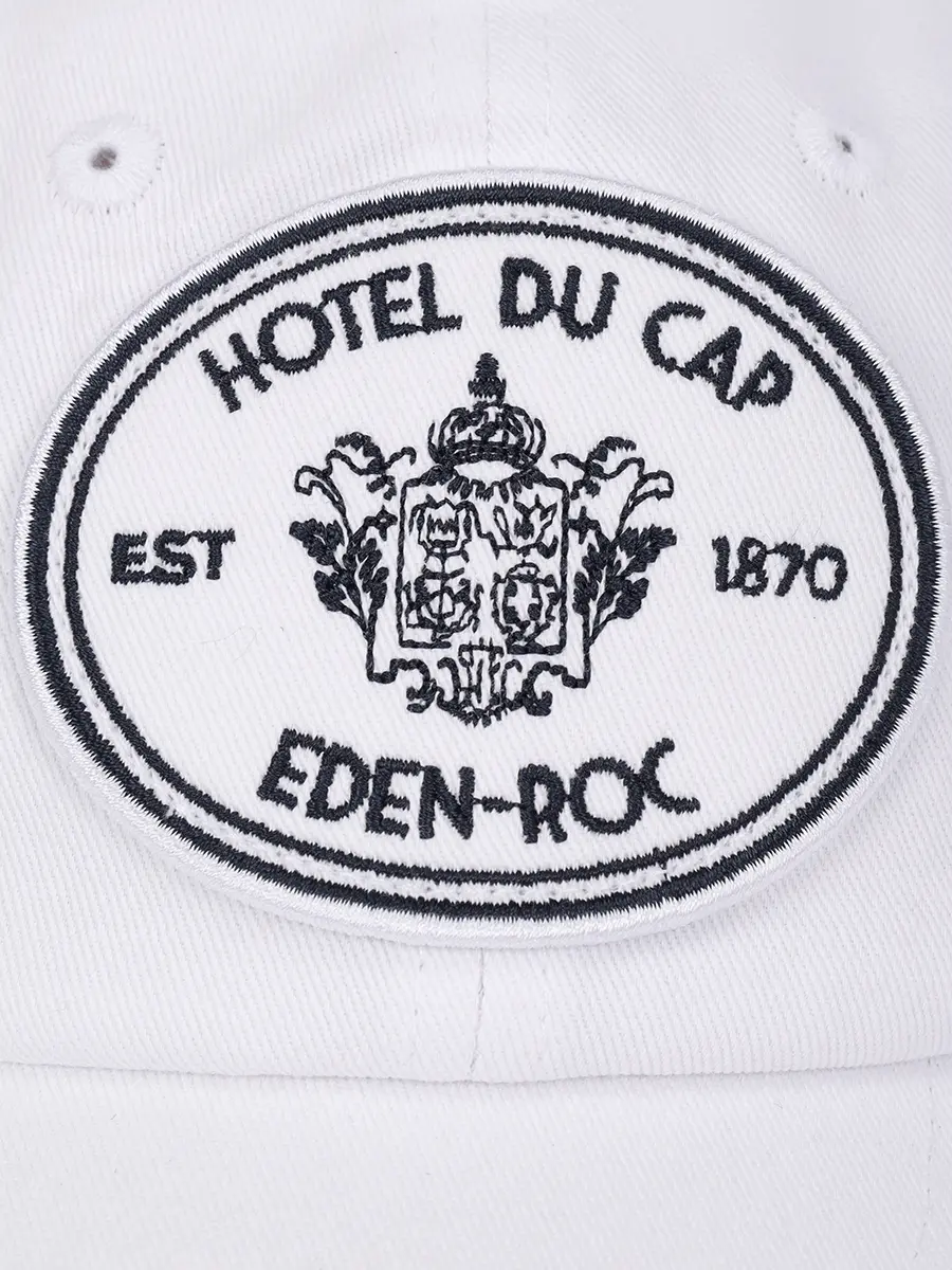 Бейсболка хлопковая SPORTY & RICH AC04060621WH01/48 Белый  Фото 3