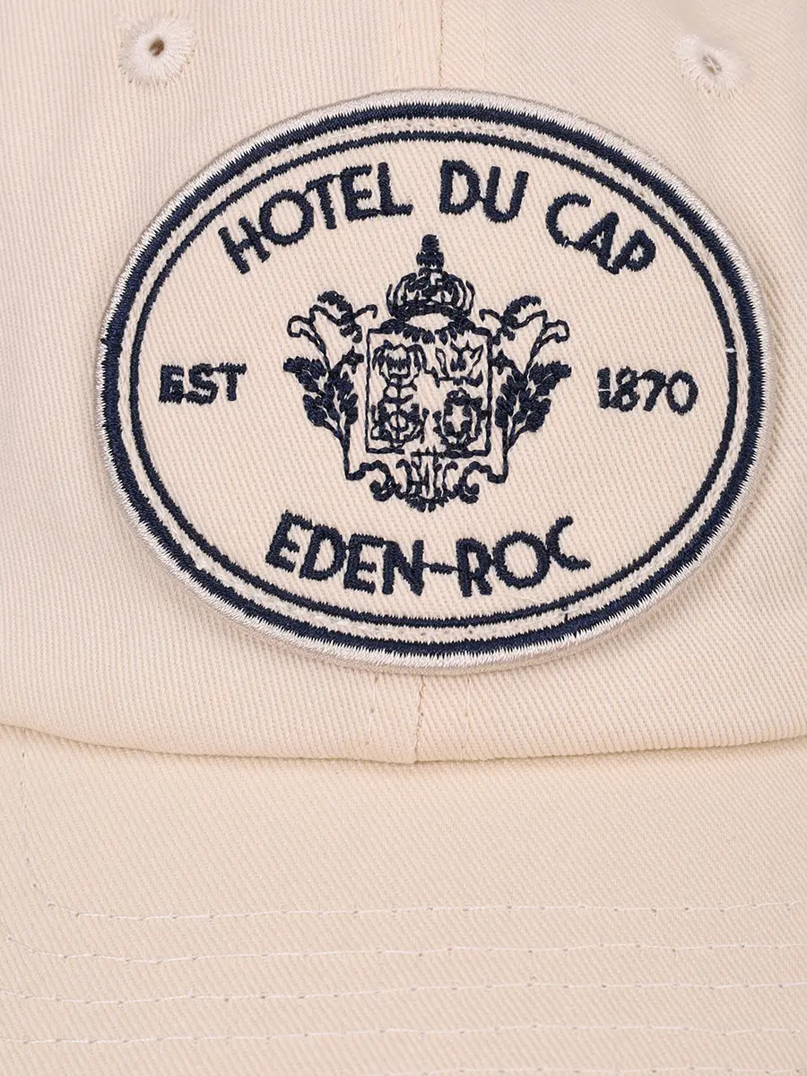 Бейсболка хлопковая SPORTY & RICH AC04060621CR01/49 Бежевый  Фото 3