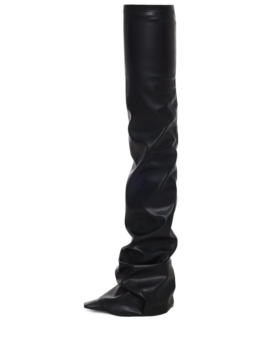 Ботфорты Robin OTK THEATTICO 250WSH00872 - PUR003AA - 100 Черный  Фото 3