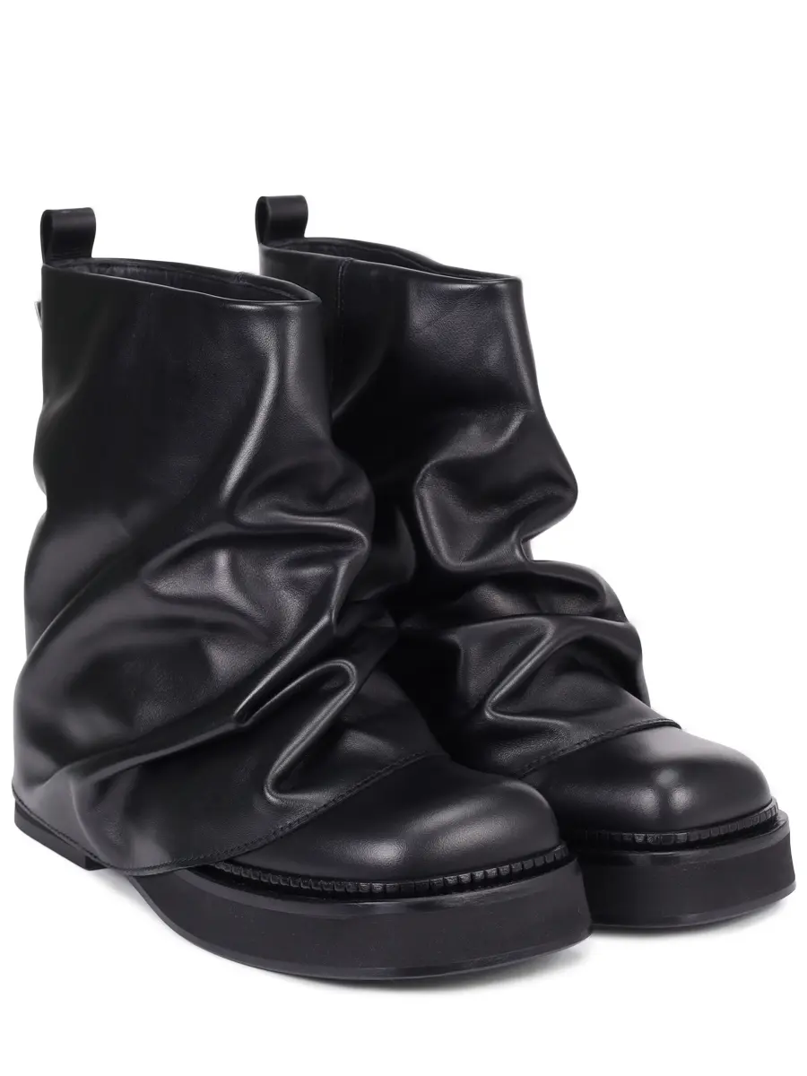 

Ботинки кожаные Robin mini, Черный, 247WSH00832 - LBT019AA - 100