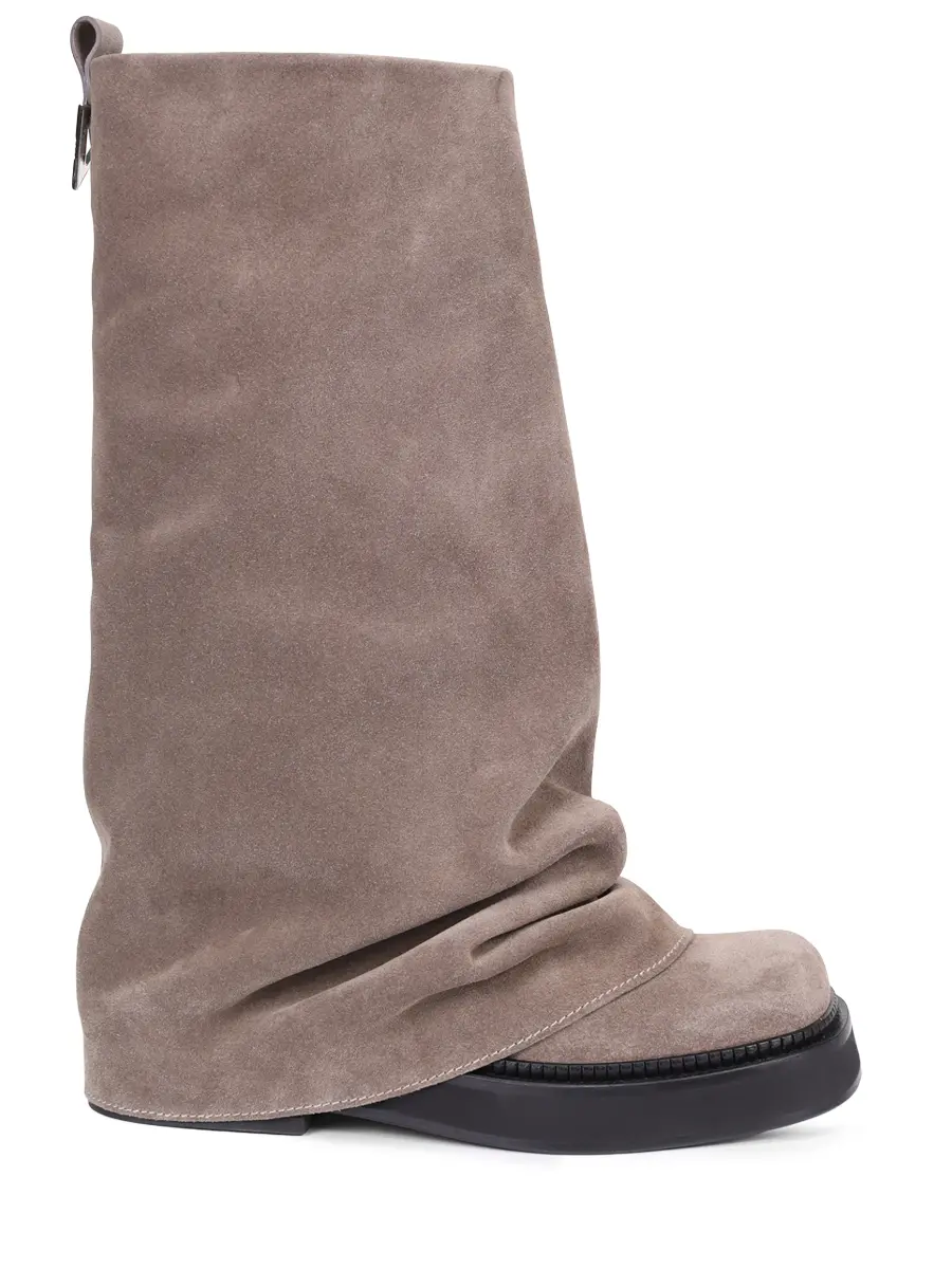 Сапоги замшевые THEATTICO 250WSH00798 - LBT040AA - 215 Бежевый 