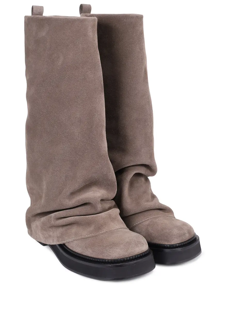 Сапоги замшевые THEATTICO 250WSH00798 - LBT040AA - 215 Бежевый  Фото 2