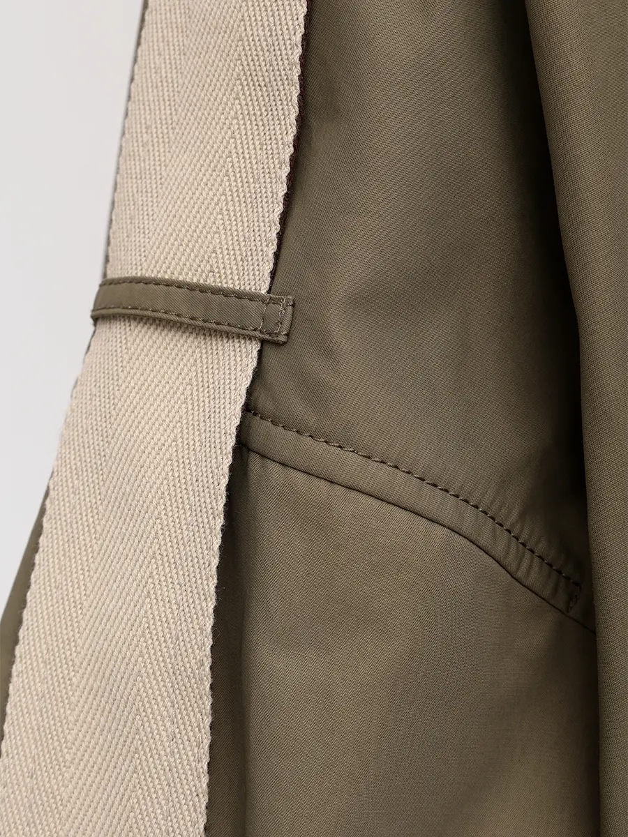 Куртка хлопковая THEATTICO 251WCB00094 - CCC118AA - 081 Хаки  Фото 6