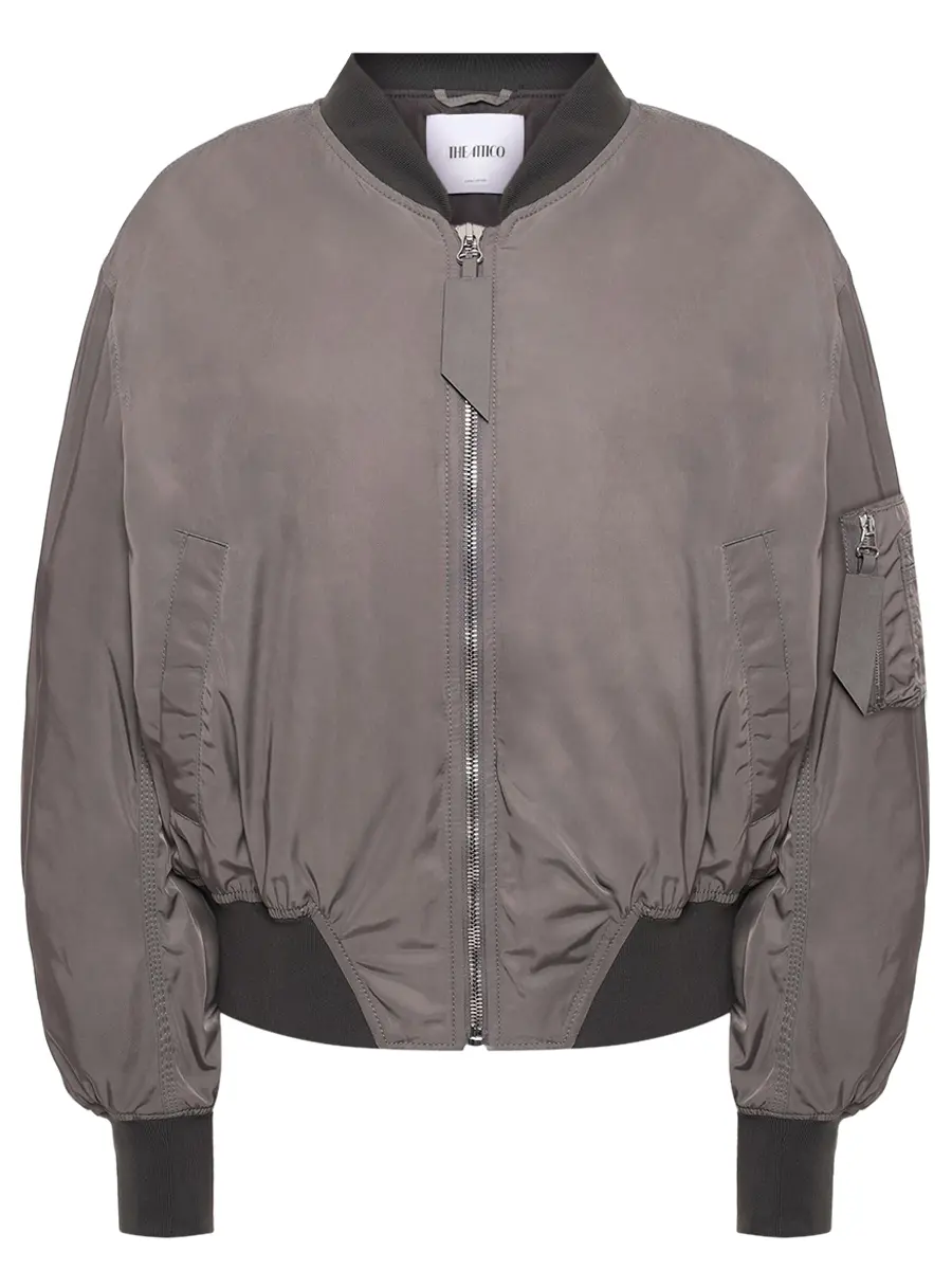 

Бомбер однотонный, Серый, 251WCB00070 - PLL001AA - 084