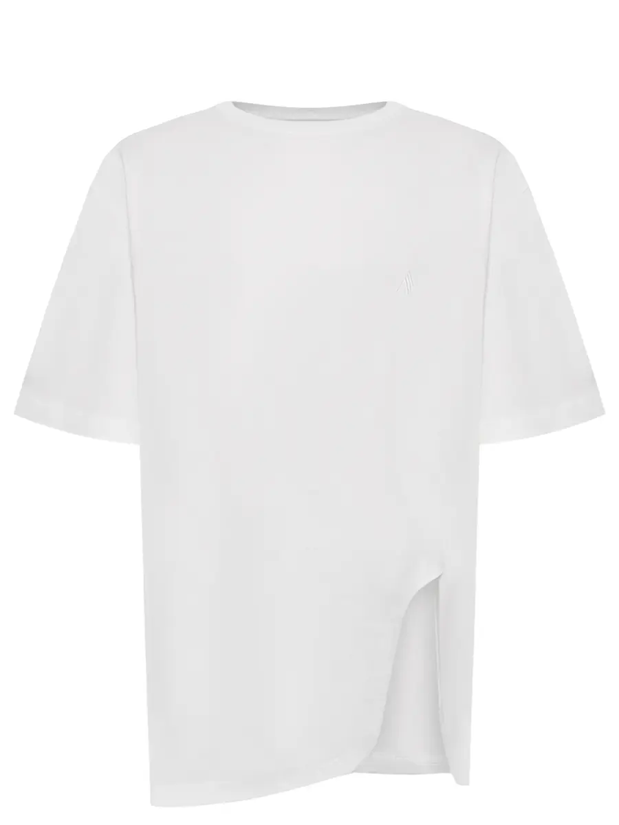 

Футболка хлопковая, Белый, 251WCT00350 - JJJ025AA - 001