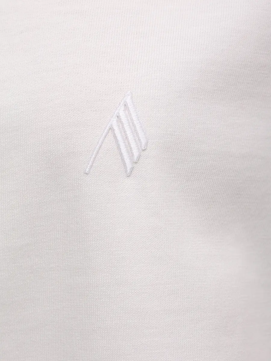 Футболка хлопковая THEATTICO 251WCT00350 - JJJ025AA - 001 Белый  Фото 6