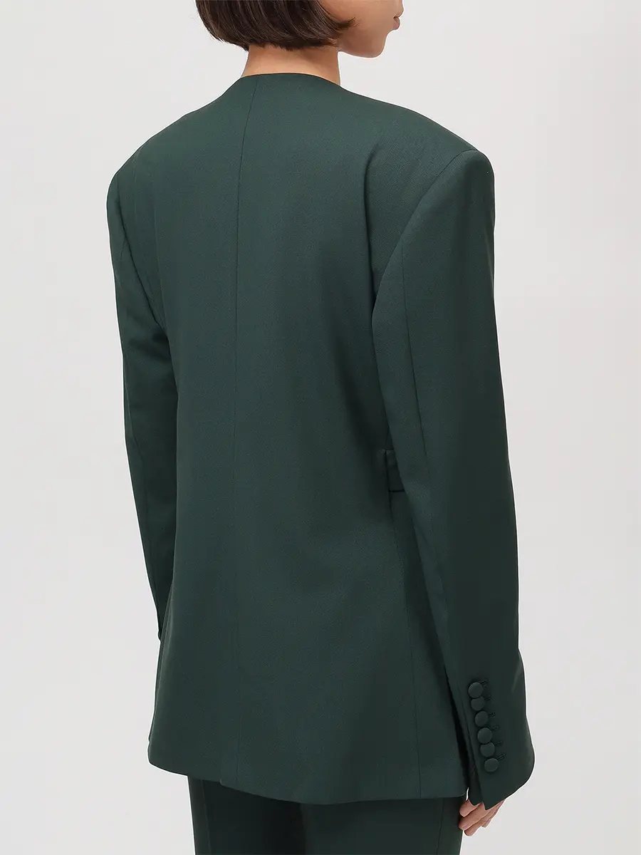 

Пиджак шерстяной, Зеленый, WWB2055AW25BG