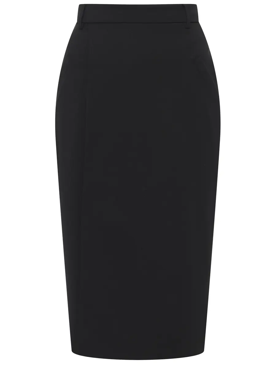 

Юбка шерстяная, Черный, WWS2046AW25B