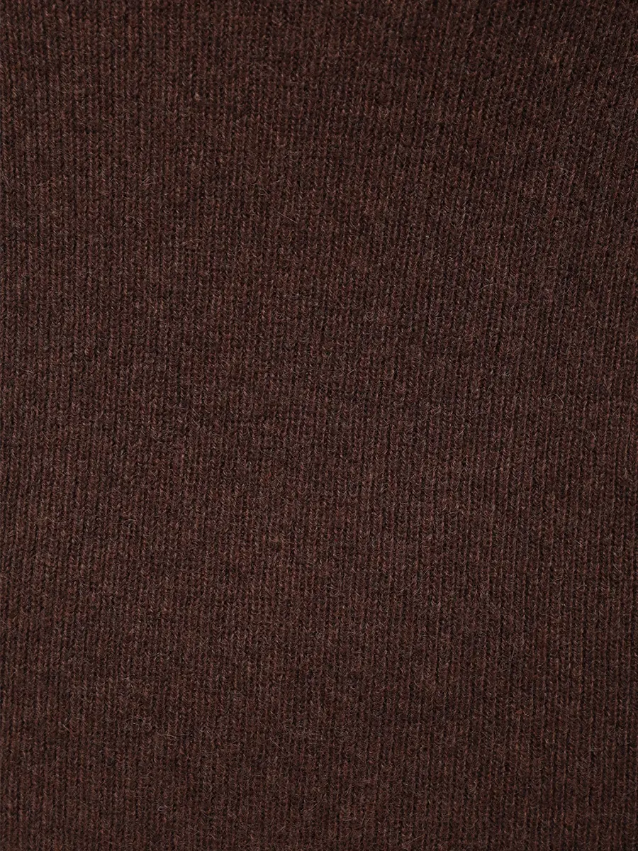 Платье кашемировое JACOB LEE WCD2022S-AW25BW Коричневый  Фото 6